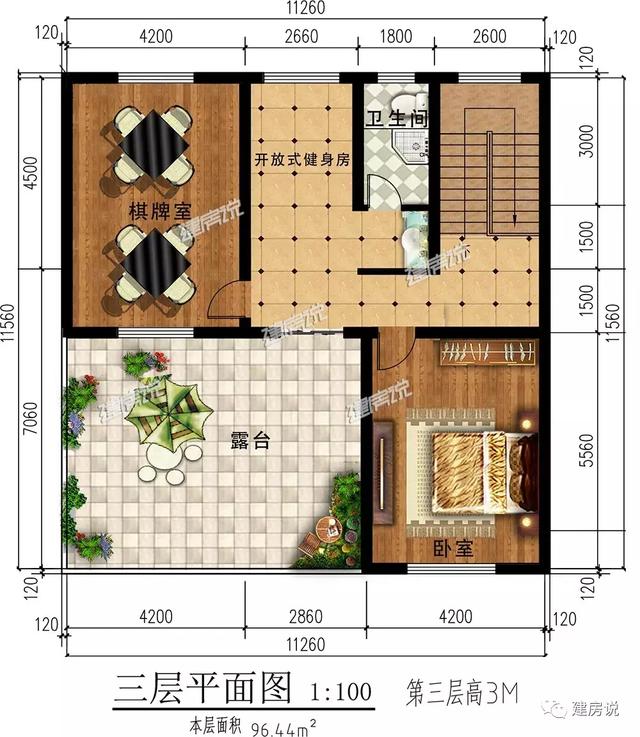給大家推薦3款農(nóng)村最流行的別墅設計圖，造價和布局一流