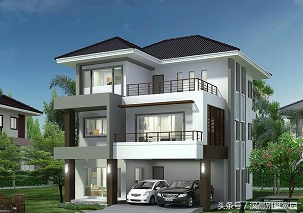 3款現(xiàn)代農(nóng)村別墅設(shè)計圖，戶型別致，建好肯定人人羨慕