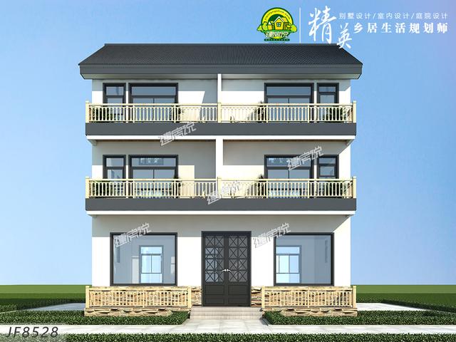 這款古色古香的現(xiàn)代別墅設(shè)計圖，非常有韻味