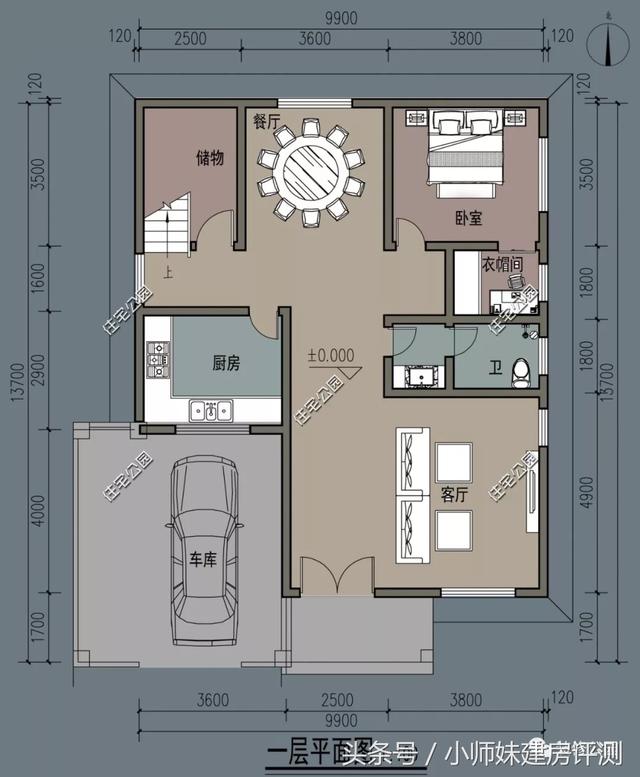 兩層農(nóng)村別墅最火設(shè)計(jì)圖戶型深度了解