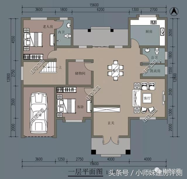 兩層農(nóng)村別墅最火設(shè)計(jì)圖戶型深度了解
