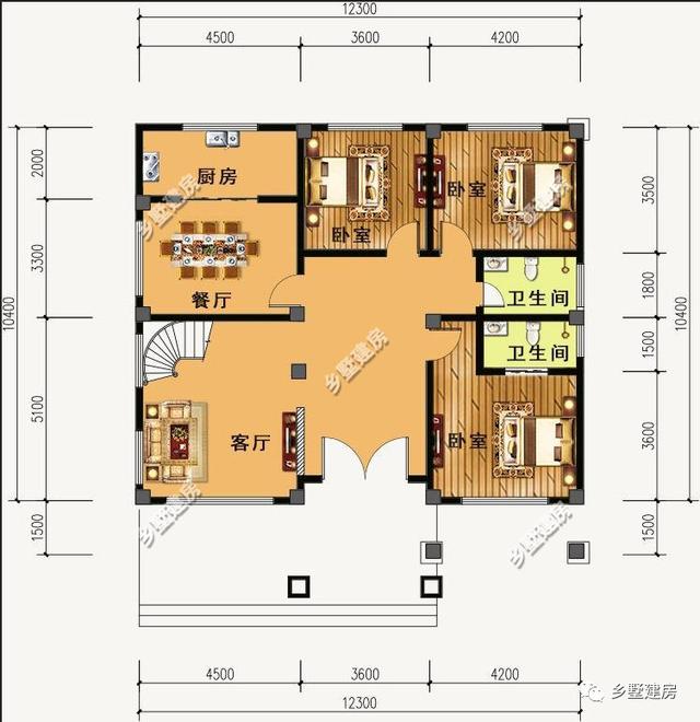 最新設(shè)計的幾款設(shè)計圖方案，附帶小院子，看有你喜歡的沒