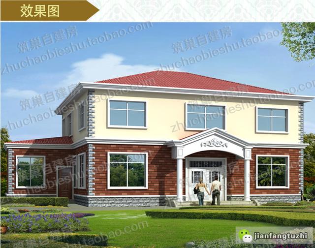 三層實用農(nóng)村自建房設計圖，18×12米，造價30左右，戶型大方施工簡單