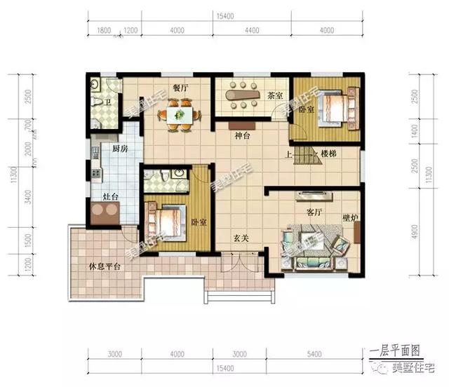 帶土灶的5個農(nóng)村自建房設(shè)計圖戶型，爸媽看了一定喜歡