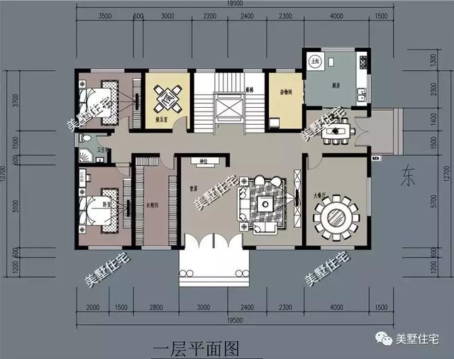 帶土灶的5個農(nóng)村自建房設(shè)計圖戶型，爸媽看了一定喜歡