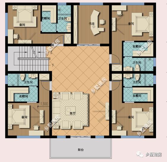 推薦一款定制的農(nóng)村自建房設(shè)計(jì)圖紙，外觀造型簡(jiǎn)約大氣，內(nèi)部功能設(shè)計(jì)齊全