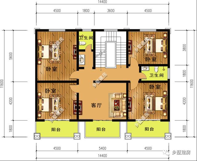 二三層別墅設計圖，既美觀又實用