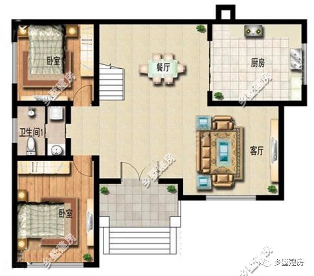 兩款別墅設(shè)計圖紙，兩層的精致，三層的大氣