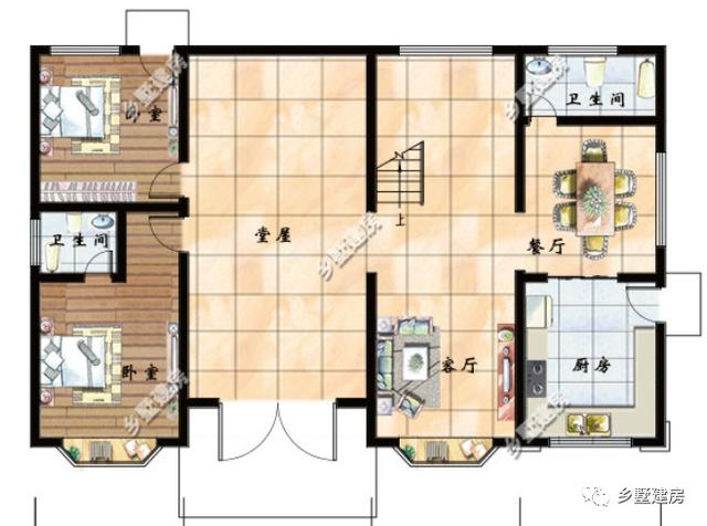 兩款別墅設(shè)計圖紙，兩層的精致，三層的大氣