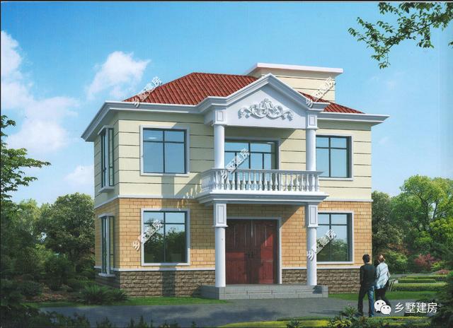 兩款別墅設(shè)計圖紙，兩層的精致，三層的大氣