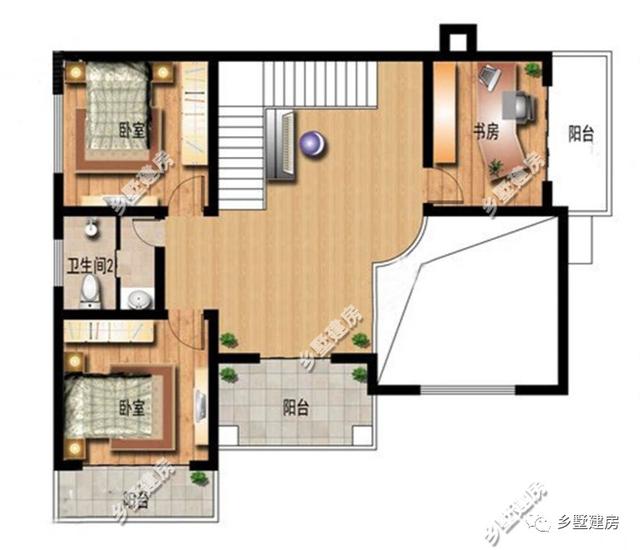 兩款別墅設(shè)計圖紙，兩層的精致，三層的大氣