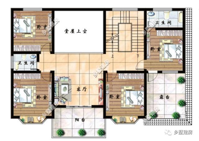 兩款別墅設(shè)計圖紙，兩層的精致，三層的大氣