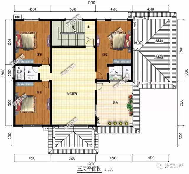 四層農(nóng)村自建房設計圖，室內的布局方式大多數(shù)人都說不錯