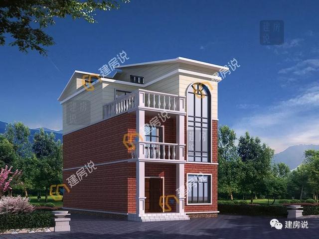 宅基地小不要緊，給大家推薦這款小面積自建房設(shè)計(jì)圖