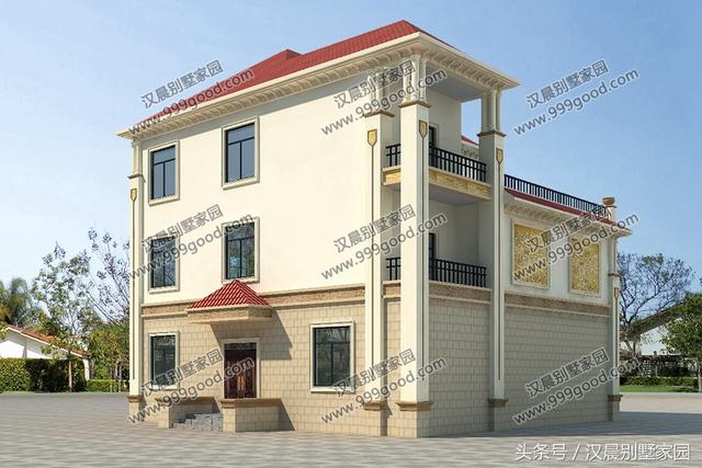 8套最新設(shè)計(jì)的農(nóng)村別墅圖紙，符合農(nóng)村自建房的傳統(tǒng)理念