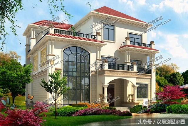 8套最新設(shè)計(jì)的農(nóng)村別墅圖紙，符合農(nóng)村自建房的傳統(tǒng)理念