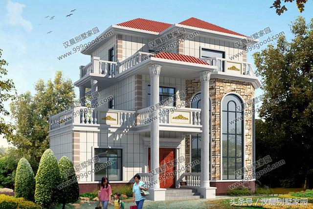 8套最新設(shè)計(jì)的農(nóng)村別墅圖紙，符合農(nóng)村自建房的傳統(tǒng)理念