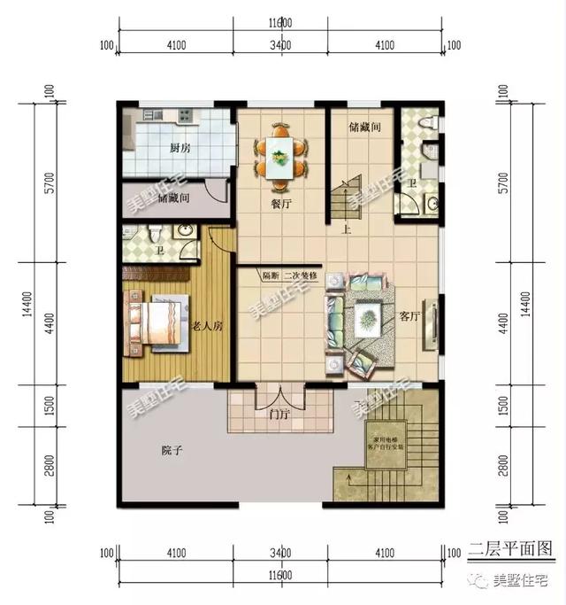這幾款別墅設(shè)計圖戶型都是可出租的，有帶商鋪的，有可作民宿的，隨便建一棟，你也能成包租婆
