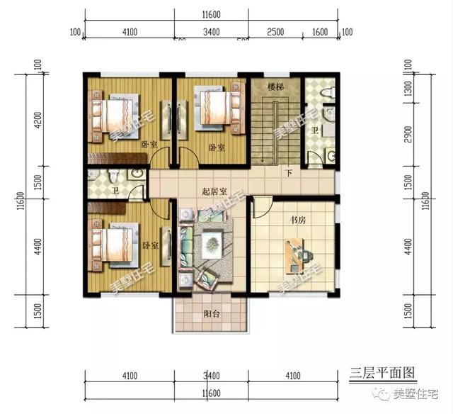 這幾款別墅設(shè)計圖戶型都是可出租的，有帶商鋪的，有可作民宿的，隨便建一棟，你也能成包租婆