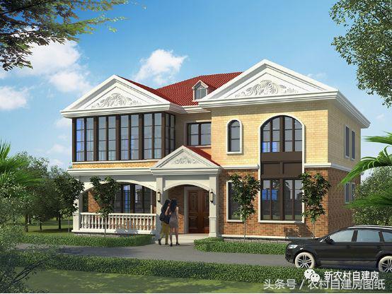 這款別墅設(shè)計(jì)圖，外觀精美，內(nèi)部布局實(shí)用，結(jié)構(gòu)堅(jiān)固，臺(tái)風(fēng)來(lái)了也不怕