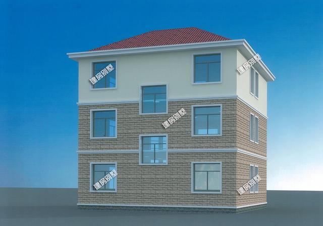 農(nóng)村三層別墅設(shè)計(jì)圖，外觀低調(diào)，內(nèi)置布局足夠滿足農(nóng)村家庭的日常生活