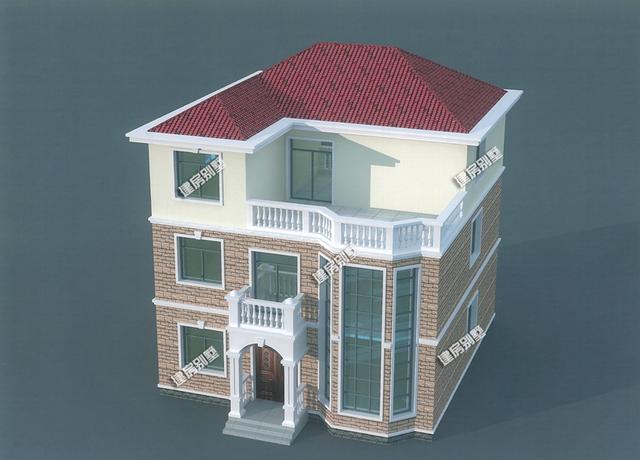 農(nóng)村三層別墅設(shè)計(jì)圖，外觀低調(diào)，內(nèi)置布局足夠滿足農(nóng)村家庭的日常生活