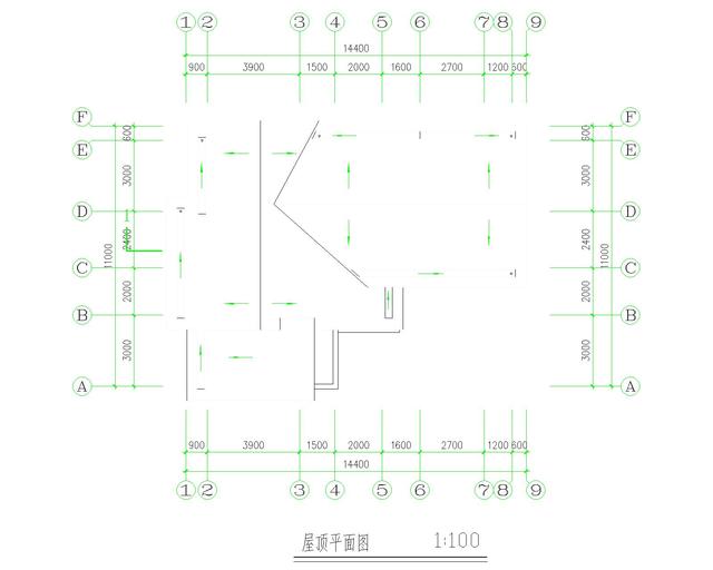 新中式農(nóng)村三層自建房設(shè)計圖紙帶外觀圖，占地110平方米