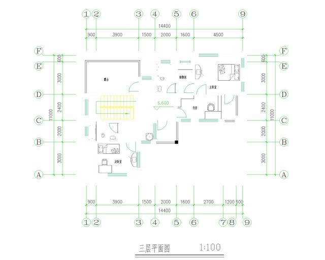 新中式農(nóng)村三層自建房設(shè)計圖紙帶外觀圖，占地110平方米