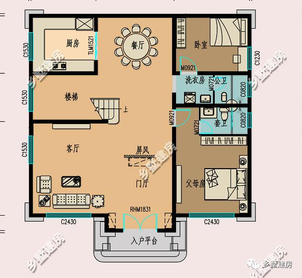 推薦兩款農(nóng)村自建房設(shè)計圖，符合大眾口味建筑風(fēng)格
