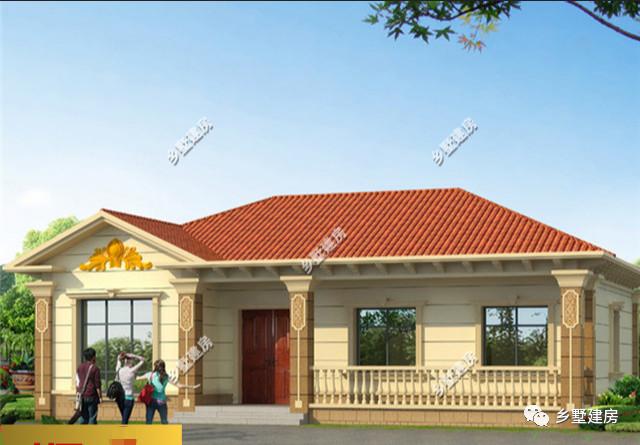 三款適合在農(nóng)村自建的一層別墅設(shè)計圖，簡單經(jīng)濟(jì)適用，性價比也超高