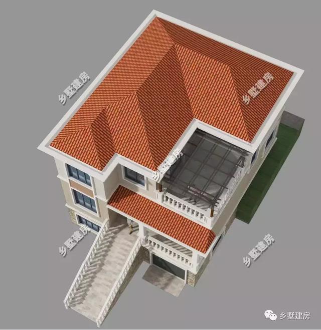 一款帶地下室的農(nóng)村別墅設(shè)計圖，簡單大方，不宜過時