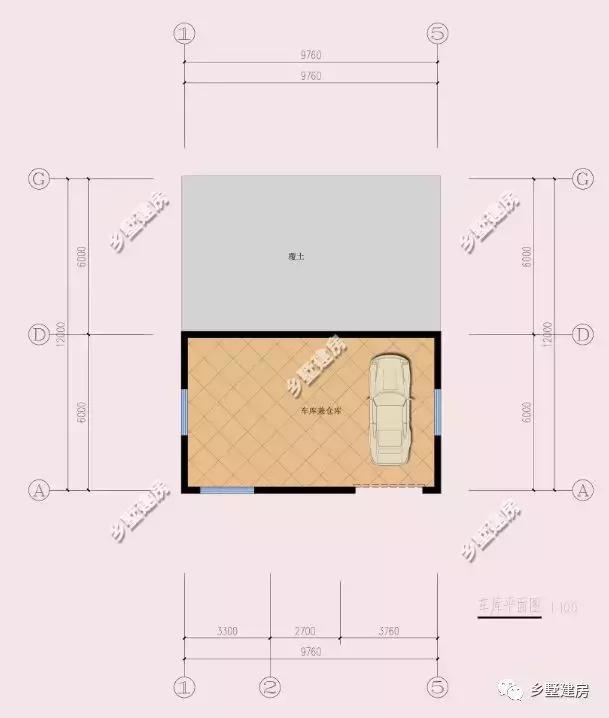 一款帶地下室的農(nóng)村別墅設(shè)計圖，簡單大方，不宜過時