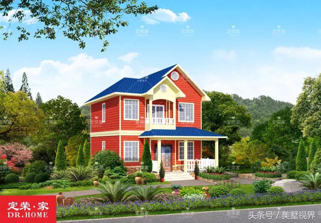 三套農(nóng)村自建房別墅設(shè)計(jì)圖分享，性價(jià)比超高，一層二層都有