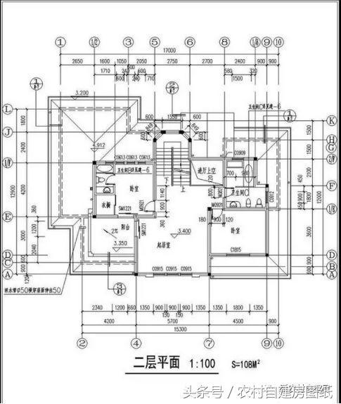 吳先生的歐式風(fēng)格兩層別墅設(shè)計(jì)施工圖案例