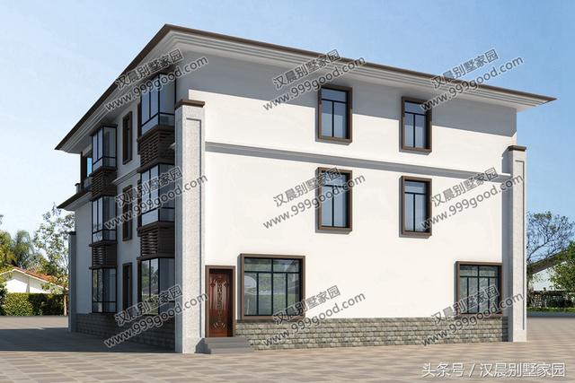 新中式經(jīng)典現(xiàn)代別墅設(shè)計圖，帶游泳池，簡直就是夢想中的房子