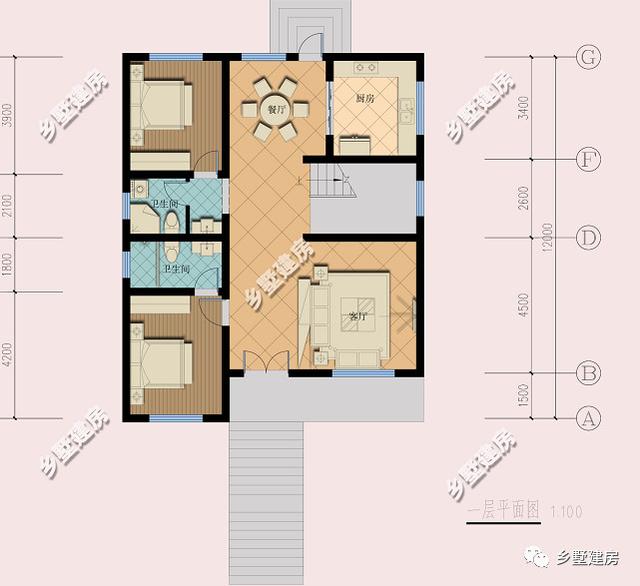 宅基地9x12的農(nóng)村自建房怎么設(shè)計(jì)？今日推薦兩款別墅設(shè)計(jì)戶型供您參考