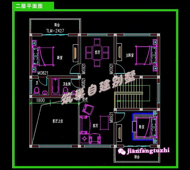 帶庭院農(nóng)村自建別墅設(shè)計(jì)圖，不管院子設(shè)在前邊后邊，都有好處