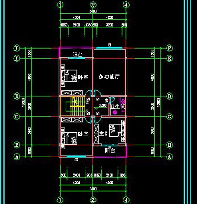 帶庭院農(nóng)村自建別墅設(shè)計(jì)圖，不管院子設(shè)在前邊后邊，都有好處