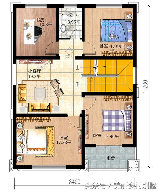 小宅基地的福音來啦，占地不到100平三層別墅設(shè)計圖，不來一套么