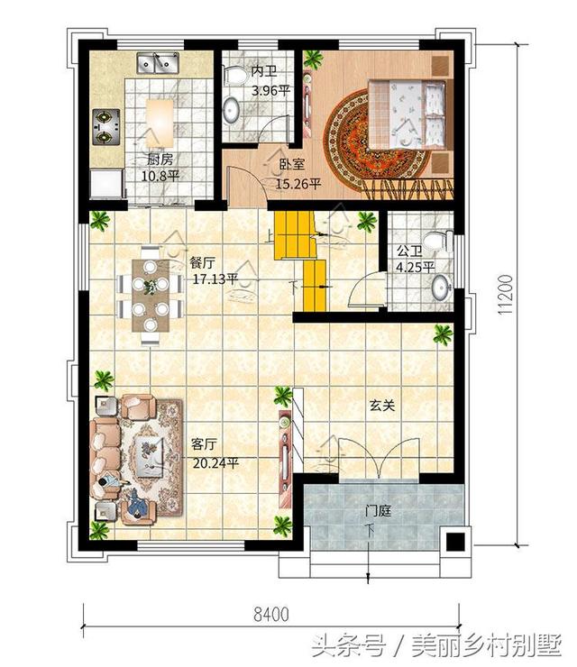小宅基地的福音來啦，占地不到100平三層別墅設(shè)計圖，不來一套么