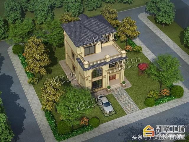 小宅基地的福音來啦，占地不到100平三層別墅設(shè)計圖，不來一套么