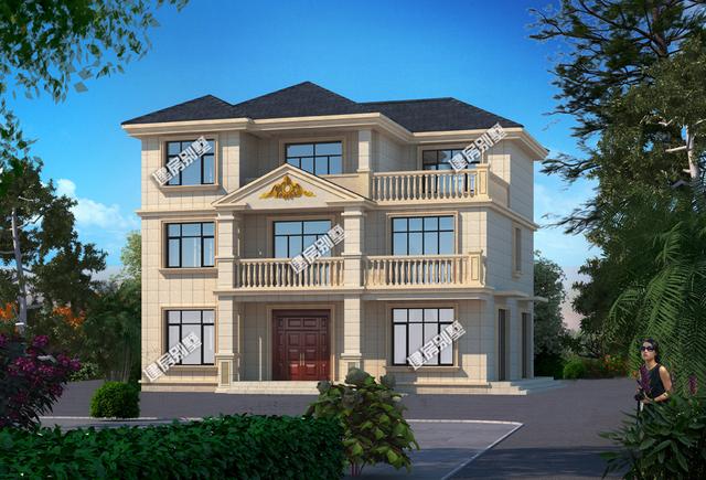 三層臨街別墅設(shè)計(jì)圖，做點(diǎn)小生意也是很不錯的