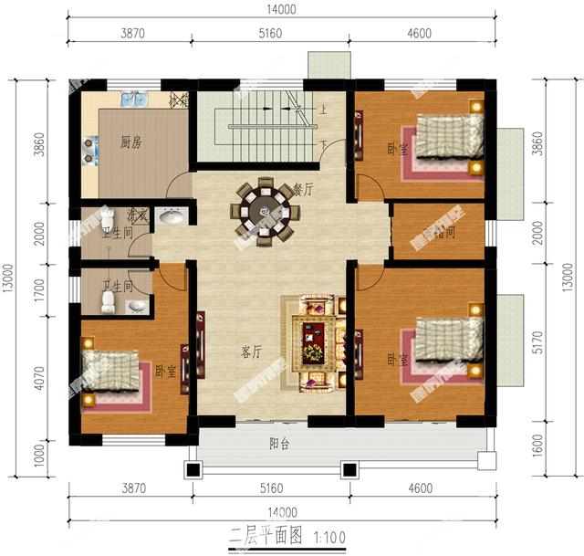 三層臨街別墅設(shè)計(jì)圖，做點(diǎn)小生意也是很不錯的
