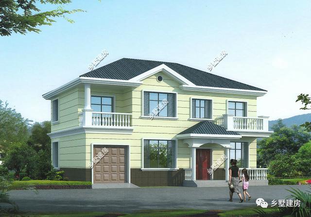 推薦兩款農(nóng)村二層自建別墅設(shè)計圖，設(shè)計合理，居住感一定很棒