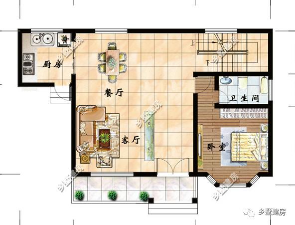 推薦兩款農(nóng)村二層自建別墅設(shè)計圖，設(shè)計合理，居住感一定很棒