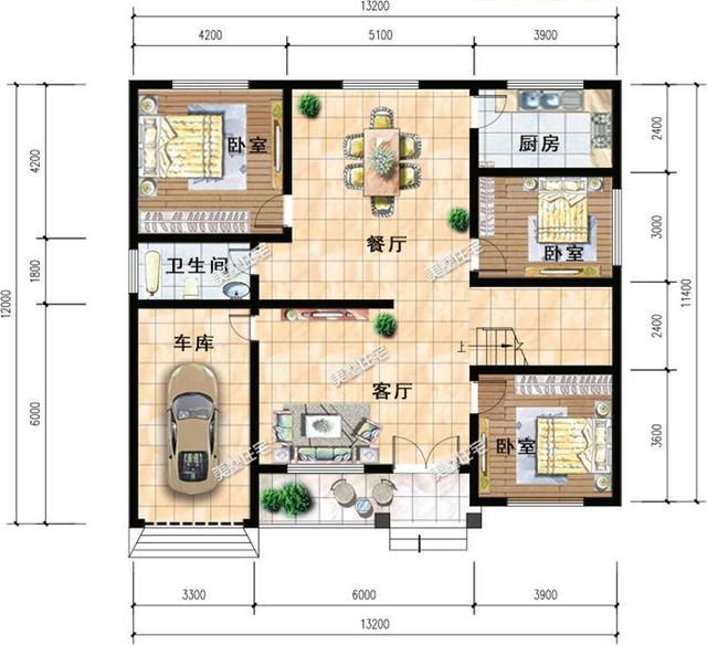 7款最受農(nóng)村歡迎的一層別墅設(shè)計圖，美觀洋氣，施工簡單
