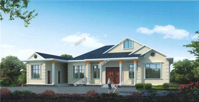 7款最受農(nóng)村歡迎的一層別墅設(shè)計圖，美觀洋氣，施工簡單