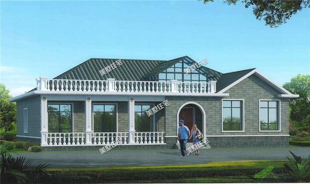 7款最受農(nóng)村歡迎的一層別墅設(shè)計圖，美觀洋氣，施工簡單