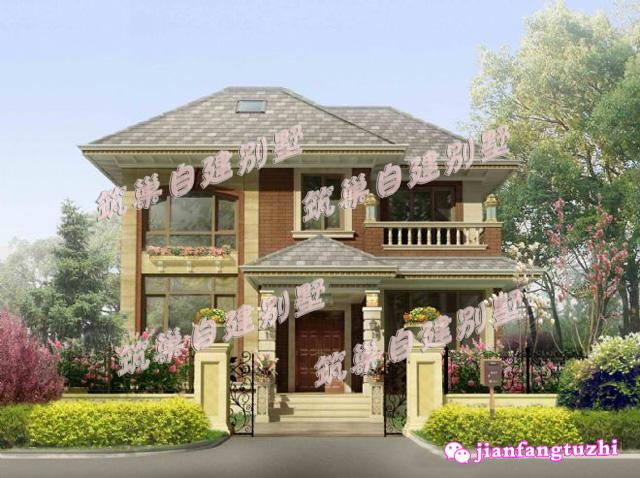 6套農(nóng)村二層別墅設(shè)計(jì)圖，喜歡哪套建哪套