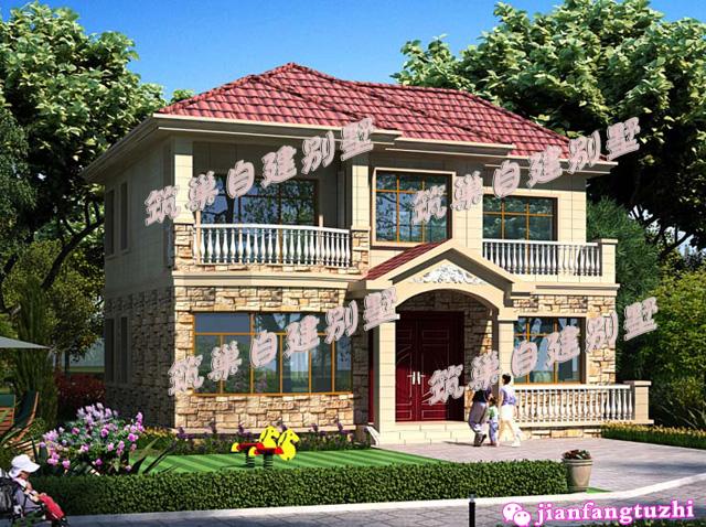 6套農(nóng)村二層別墅設(shè)計(jì)圖，喜歡哪套建哪套